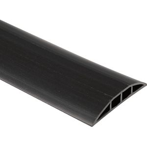 Kabelbrücke Typ 3, schwarz,  L 3 m x B 100 mm x H 17 mm