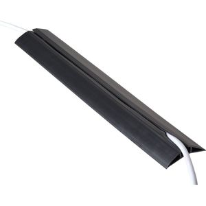 10mm x 13mm zwart pvc flexibele split gegolfd tubing draad kabel conduit 4 m - Elektra online kopen? | Korting tot 46