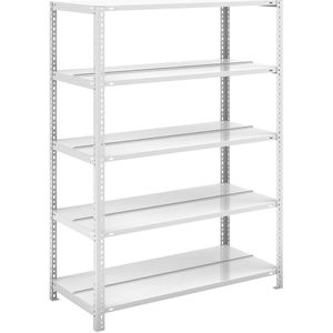hofe Dossier-schroefstelling, lichtgrijs RAL 7035, stellinghoogte 1500 mm, dubbelzijdig, basisstelling, breedte x diepte = 1000 x 600 mm
