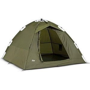 Lucx® Ruck Zuck Bivvy Tent, 1-2 personen, karpertent, campingtent, secondentent, snel op te zetten