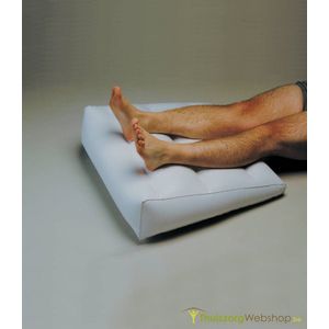 VENENKUSSEN - WIGKUSSEN OPBLAASBAAR: benen & rug, INCL POMPJE