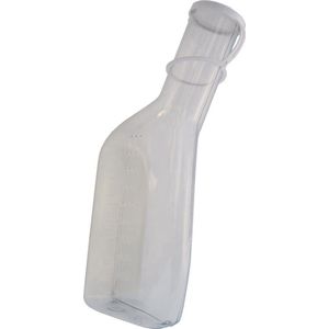 Urinaal - Transparant - 1000ml - Met Deksel - Voor Mannen