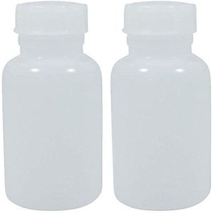 2 x apothekersdoos 250 ml met schroefdop van kunststof (PE-LD), BPA-vrij, made in Germany