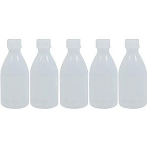 mikken Laboratoriumfles, kunststof, transparant, 100 ml