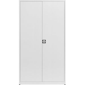 mauser Universele kast, extra hoog, h x b x d = 2200 x 1200 x 420 mm, lichtgrijs