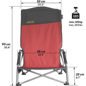 Uquip sandy XL strandstoel