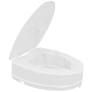 Stock-Fachmann® Toiletverhoger met hygiënische uitsparing, 10 cm, wit