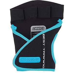 Chiba Dames handschoen Motivatie Glove, zwart/turquoise, S, 40936