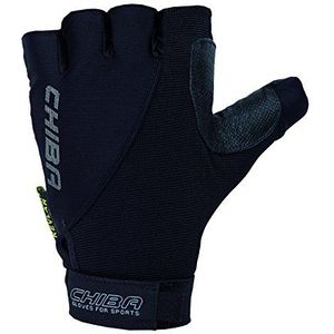 Chiba Volwassen Argon Premium II Rolstoel Handschoen, Zwart, L