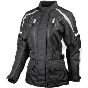 gms - Dayton - Motorjas - Zwart Grijs - Textiel - 4-Seizoenen