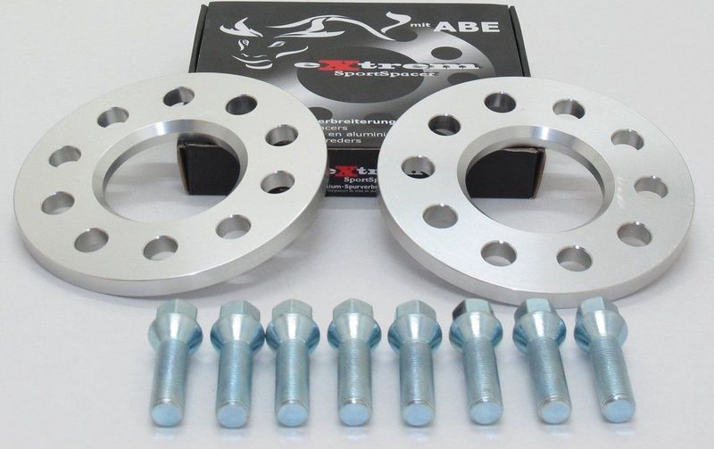 Spoorverbreders set - voor Opel Kadett E CC Cabrio Caravan Combo - 10 mm