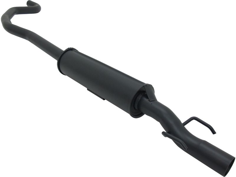 Sport voordemper - voor Opel Corsa D + E 1.4 - E-keurmerk - zwart