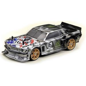 Absima 1:16 EP High Speed Performance Touring Car Fun Maker Stars'n Grey 4WD borstelloze RTR