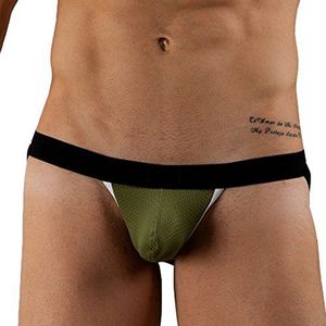 Black Nitro - 1001SDA2 heren Jock Sport Mesh - legergroen maat L