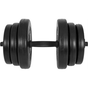 Gyronetics Dumbell - Kunststof - 20 Kg - 25 Mm - Eén Stang