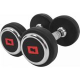 Gorilla Sports Dumbellset - Halterset - 2 X 5 Kg - Gietijzer (rubber Coating)