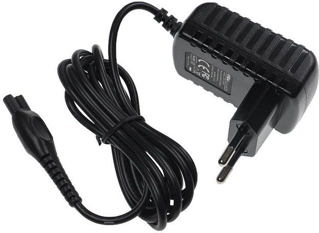 vhbw AC-voeding compatibel met Philips HQ8, HQ9, HQ56, HQ8445, HQ8825, HQ8830, HQ8835 vervanging voor HQ8505, CRP136 scheerapparaat
