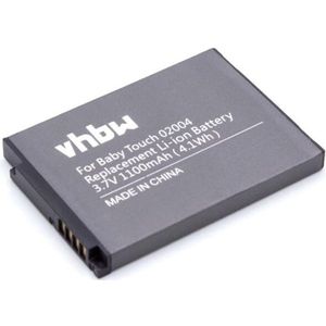 Vhbw - Akku kompatibel mit Luvion 88 Essential Babyphone Babytalker (1100mAh, 3,7V, Li-Ion)