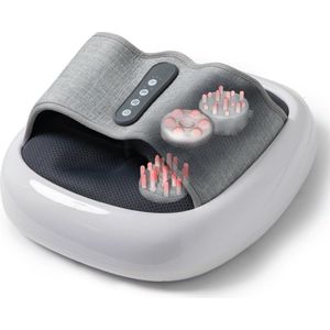 Sharper Image - Acupressuur Shiatsu Voetmassage-apparaat - Zwart - Ergonomisch Design