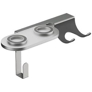 conecto Haardroger houder, grijs-metallic, één maat
