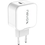 nevox USB PD TYPE C Ladeadapter weiß, 20 Watt