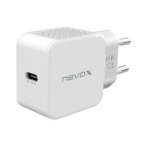 nevox USB PD TYPE C / PPS Ladeadapter weiß, 30 Watt