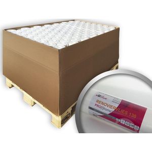 Schildervlies Renovatievlies 130 g Profhome 399-130 glad wit vliesbehang onderbehang overschilderbaar | 96 rollen 1800 m2