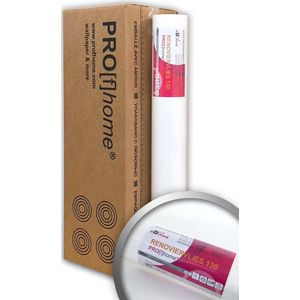 Schildervlies Renovatievlies 130 g Profhome 399-130 glad wit vliesbehang onderbehang overschilderbaar 4 rollen 75 m2