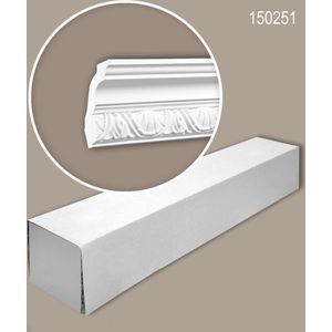 Profhome 150251 1 doos 21 stukken Kroonlijst 42 m