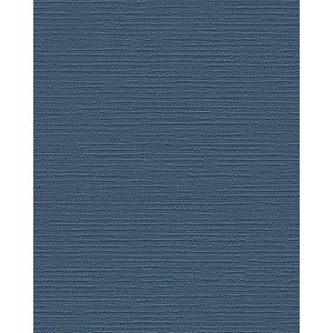 Ton sur ton behang Profhome BA220038-DI vliesbehang hardvinyl warmdruk in reliëf gestempeld tun sur ton subtiel glanzend blauw 5,33 m2