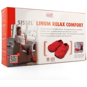 Sissel Linum Relax Comf.warmtepant.lijnz.41-45rood