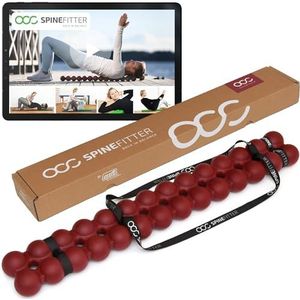 SPINEFITTER - Rood - Multitool - Voor Ruggezondheid - 28 Massageballen