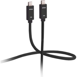 USB-C® Verbindungskabel, Typ-C Stecker auf Typ-C Stecker, TB4, UltraFlex, 2,0m