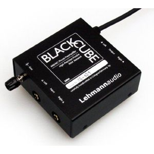 Lehmann Audio Black Cube MM/MC Phono-versterker, 113 x 108 x 45 mm, zwart