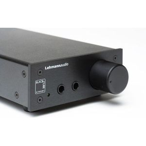 Lehmann Audio Linear Versterker hoofdtelefoon voor hoofdtelefoons van 16 tot 600 Ohm, 280 x 110 x 44 mm, zwart