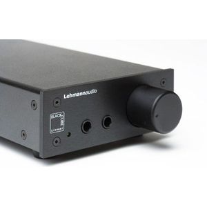 Lehmann Audio Linear Headphone Amplifier (280 x 110 x 44 mm) for headphones with a size of 16 to 600 ohms, black, Hoofdtelefoonversterkers, Zwart