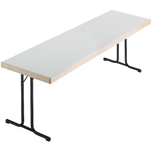 Inklapbare tafel, dubbel T-voetframe