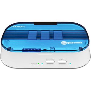Amplicomms DB200 Droog Box - Voor Hoortoestellen - Met Ingebouwde Batterijtester