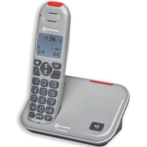 Amplicomms PowerTel 2700 Grijs Dect telefoon voor slechthorenden en slechtzienden