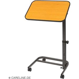 Careline bedtafel beuk - hoogteverstelbaar 76-105cm