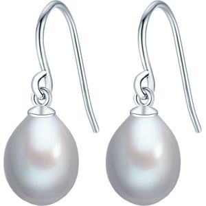 Valero Pearls Oorhanger - Sterling zilver - zilver