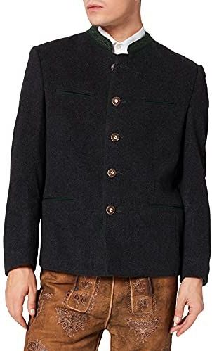 Stockerpoint - Stachus - Jassen - Antraciet - Wol, Slanke Pasvorm