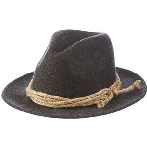 Stockerpoint 3535.2 heren panama hoed, Antraciet