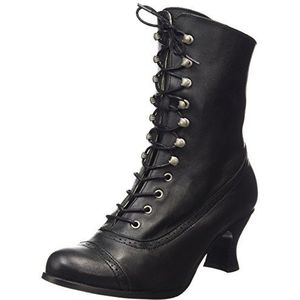 Stockerpoint Laarzen 4490 Dames Halfhoge laarzen, Zwart nappa, 37 EU