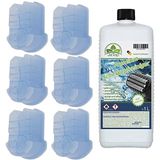 JaTop - Scheerkopreiniger - 6 x 170 ml + 1 l Navulling - Compatibel met Clean & Renew