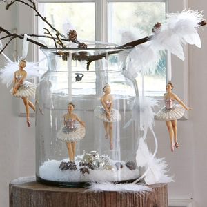 LOBERON Figuur set van 4 Tadley wit/roze