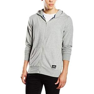 Mick Morrison Hoodie met lange mouwen voor heren, Grijs (Grau Melange), M