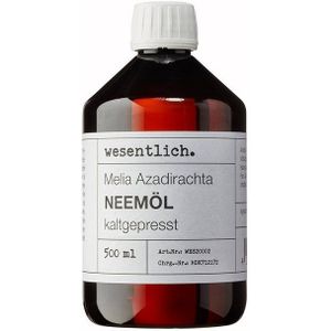 Wesentlich - Neemolie - Koudgeperst - 500 ml - 100% Pure Olie
