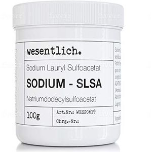 NatriumSLSA oppervlakteactieve stoffen - 100 g natriumlauryl sulfoacetaat van essentieel belang.