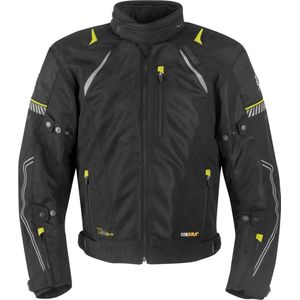 Germot - X-Air Evo Pro - Jacke - Zwart/Geel - Mesh-Blouson voor Herren